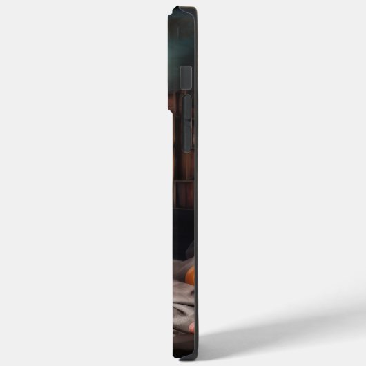 Bichon Frise pompoenen Halloween Scary Case-Mate iPhone Case (Achterkant / Links)