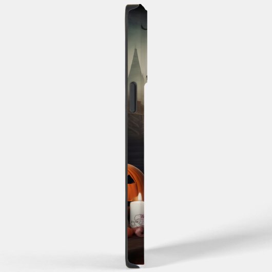 Bichon Frise pompoenen Halloween Scary Case-Mate iPhone Case (Achterkant / Rechts)