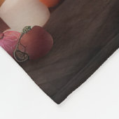 Bichon Frise pompoenen Halloween Scary Fleece Deken (Hoek)