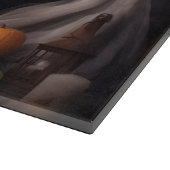 Bichon Frise pompoenen Halloween Scary Snijplank (Hoek)