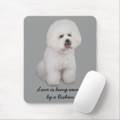 Bichon Frise Precious Mousepad Muismat (Met muis)
