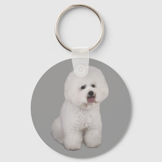 Bichon Frise Precious Sleutelhanger (Voorkant)
