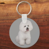 Bichon Frise Precious Sleutelhanger (Voorkant)