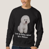 Bichon Frise Precious Unisex Sweatshirt (Voorkant)