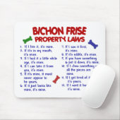 BICHON FRISE Property Laws 2 Muismat (Met muis)