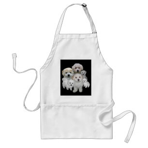 Bichon Frise Puppies Apron Standaard Schort