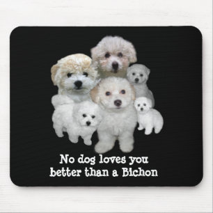 Bichon Frise Puppies Mousepad Muismat