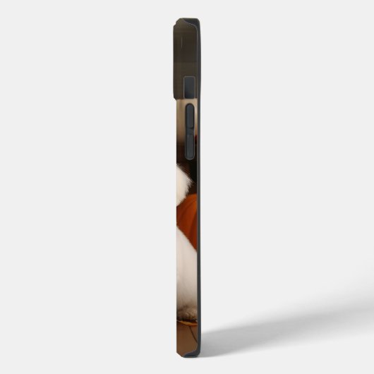 Bichon Frise Puppy Herfst Delight Pompoen Case-Mate iPhone Case (Achterkant / Links)