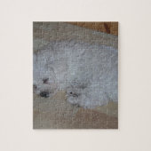 Bichon_Frise_puppy_slapen Legpuzzel (Verticaal)