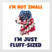 Bichon Frise Raamsticker (Vel)