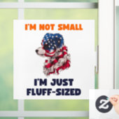 Bichon Frise Raamsticker (Huis)