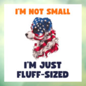 Bichon Frise Raamsticker (Vel 3)