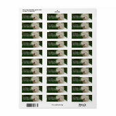 Bichon Frise retouradreslabel Etiket (Full Sheet)