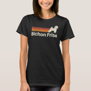 Bichon Frise Retro mam T-shirt