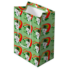 Bichon Frise Saint Patricks Day Medium Cadeauzakje