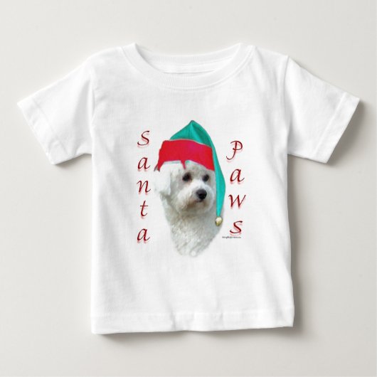 Bichon Frise Santa Paws (Voorkant)
