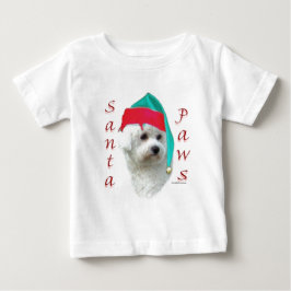 Bichon Frise Santa Paws