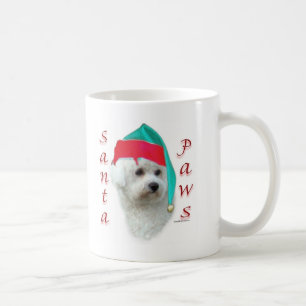 Bichon Frise Santa Paws Koffiemok