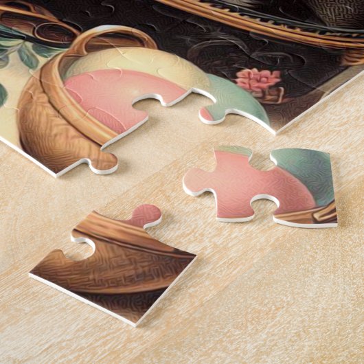  Bichon Frisé Schilderij Legpuzzel (Zijkant)