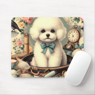 Bichon Frisé Schilderij Muismat