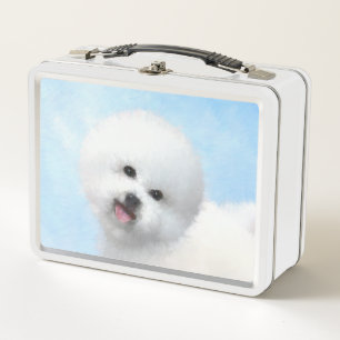 Bichon Frise-schildering - Cute Original Dog Art