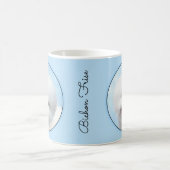 Bichon Frise-schildering - Cute Original Dog Art Koffiemok (Center)