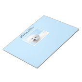 Bichon Frise-schildering - Cute Original Dog Art Notitieblok (Schuin)