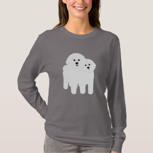 Bichon Frise Shirt met lange hoes