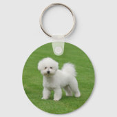 Bichon Frise Sleutelhanger (Voorkant)