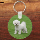 Bichon Frise Sleutelhanger (Voorkant)