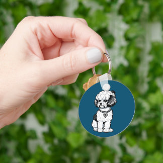 Bichon Frise Sleutelhanger