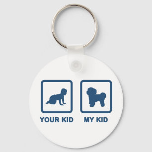 Bichon Frise Sleutelhanger