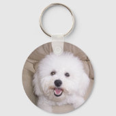 Bichon Frise Sleutelhanger (Voorkant)