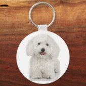 Bichon Frise Sleutelhanger (Voorkant)