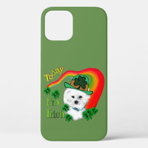 Bichon Frise St Patricks iPhone 12 Hoesje