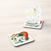 Bichon Frise St Patricks Onderzetter (Rechterzijde)