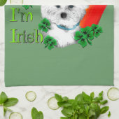 Bichon Frise St Patricks Theedoek (Gevouwen)