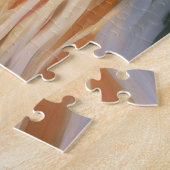 Bichon Frise Strand Surfen Schilderij Legpuzzel (Zijkant)