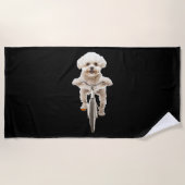 Bichon Frise Strandlaken (Voorkant)