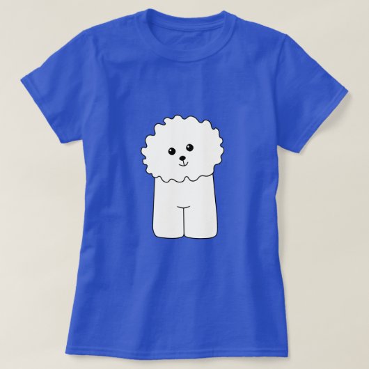 Bichon Frise. T-shirt (Design voorkant)