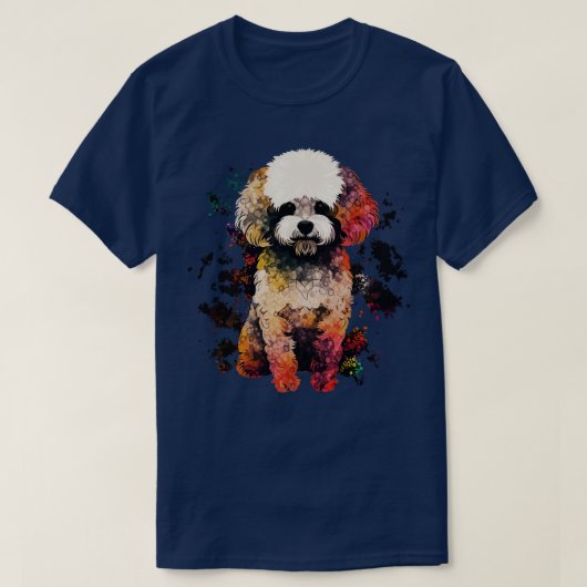 Bichon Frise T-shirt (Design voorkant)