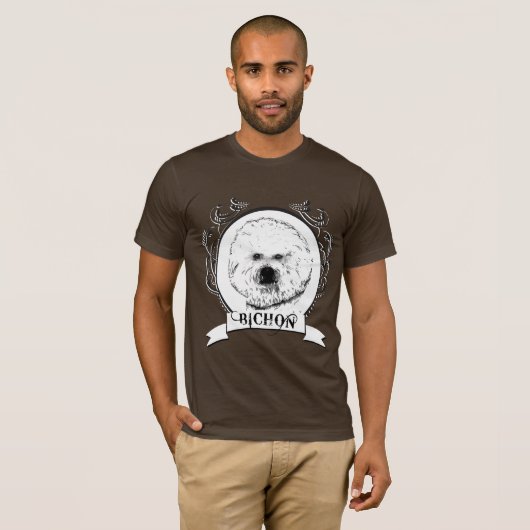 BICHON FRISE T-SHIRT (Voorkant volledig)