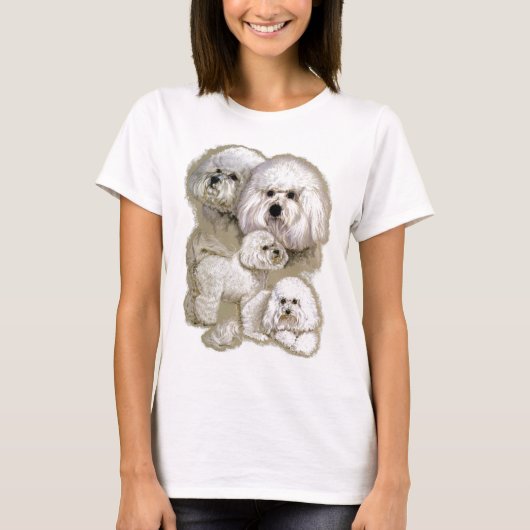 Bichon Frise T-shirt (Voorkant)