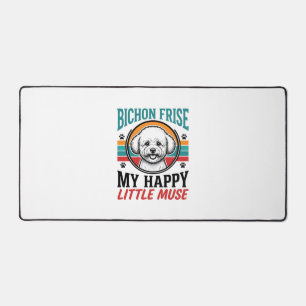 Bichon Frise T-shirt Vintage Spirit Honden Kunst_1 Bureaumat