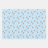 Bichon Frise Tenerife Schilderij Witte Schattigee  Inpakpapier Vel (Voorkant)