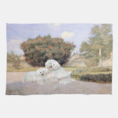 Bichon Frise Theedoek (Horizontaal)