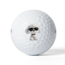 Bichon Frise Thema Golfballen