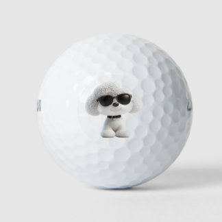 Bichon Frise Thema Golfballen