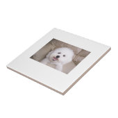 Bichon Frise Tile Tegeltje (Zijkant)