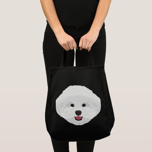 Bichon Frise Tote Bag (Voorkant (product))